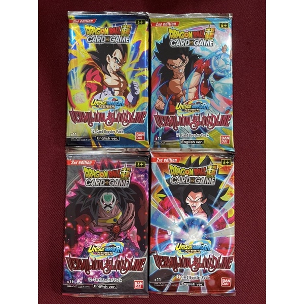 Dragon Ball Super Card Game Vermilion Bloodline 2nd Edition Booster Pack |  Shopee Philippines