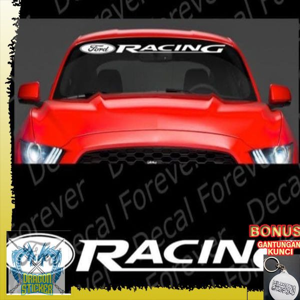 Ford racing whindseild Sticker for ford racing car glass Dragon Sticker ...