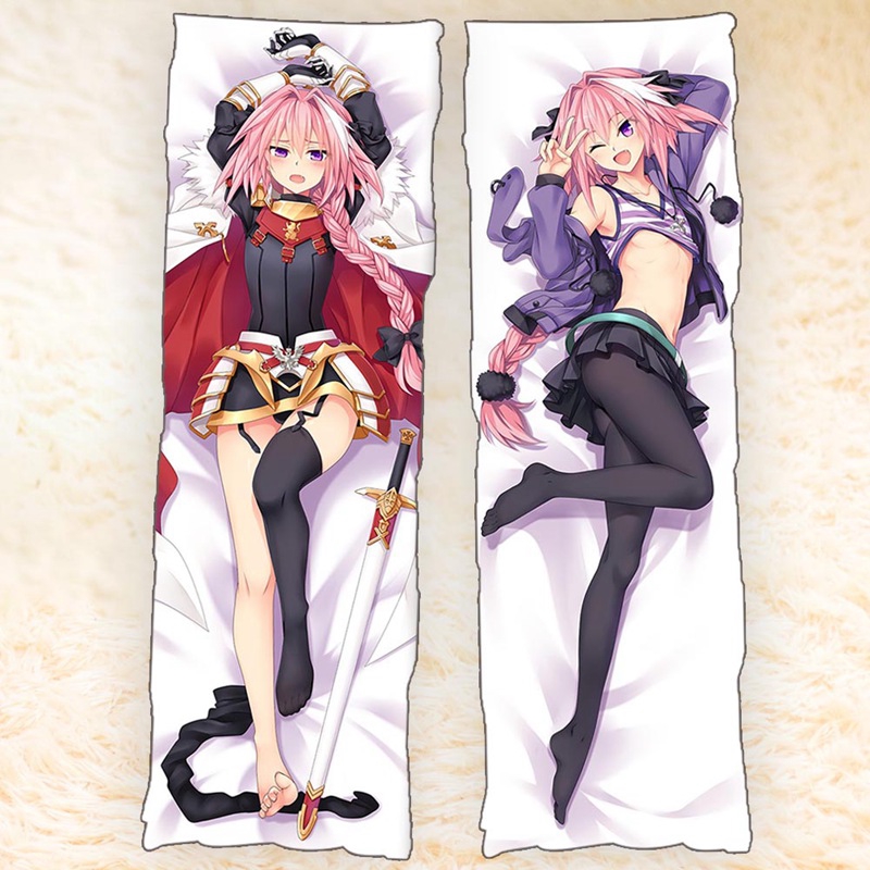 Double sides Anime Fate Apocrypha Astolfo Otaku Dakimakura Pillow Case Hugging Body Cover Shopee Philippines
