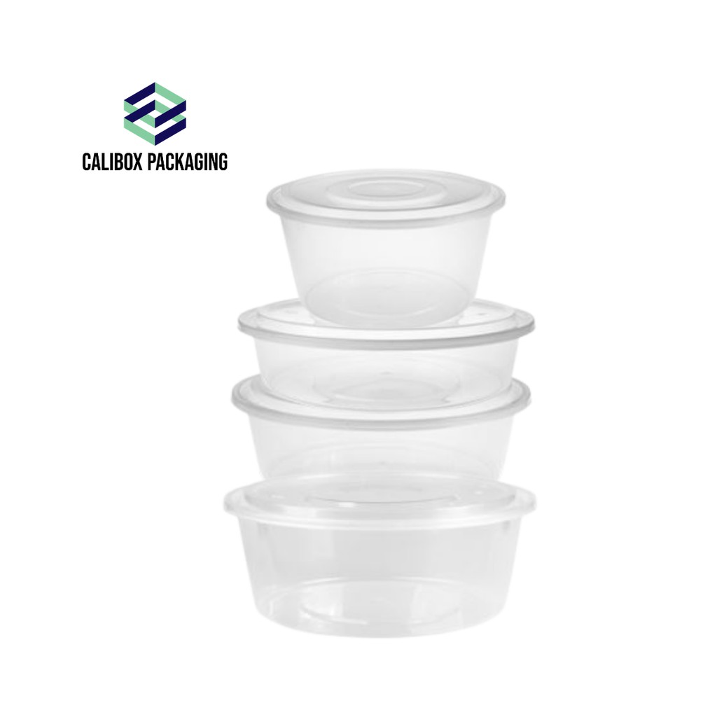 Calibox Packaging Big Round Microwavable Container 10pcs | Shopee ...
