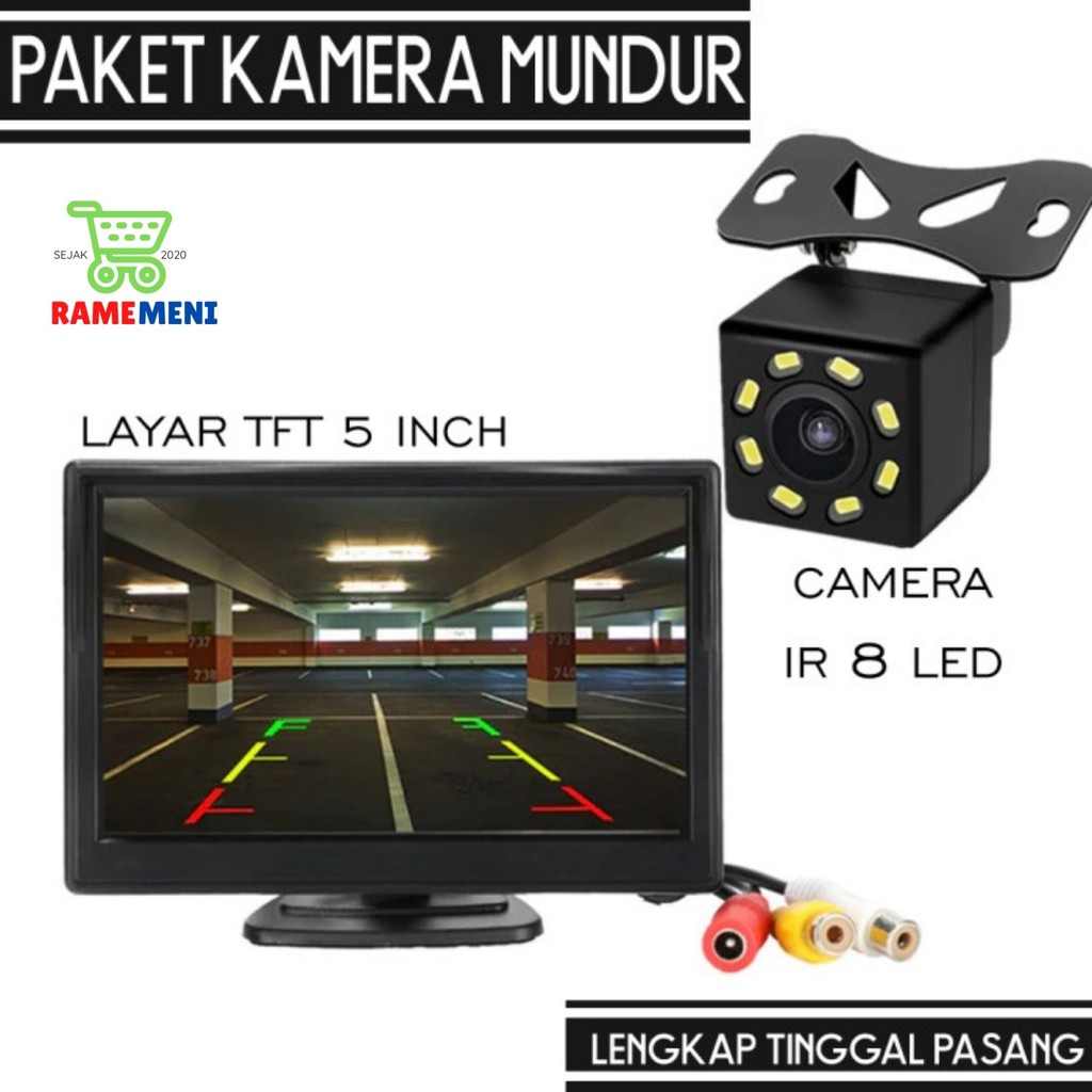 LAYAR Complete Reverse Camera Parking Camera Package, Stay Install With ...