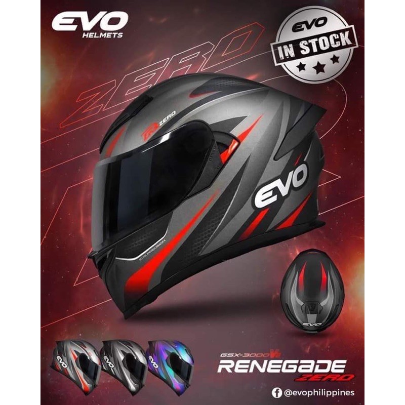 Evo helmet hot sale renegade