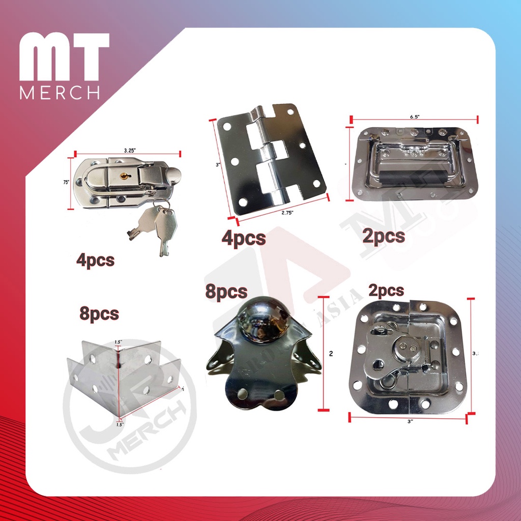 BUNDLE 30: FLIGHT/ TOUR CASE ACCESSORIES SET (See photos and ...
