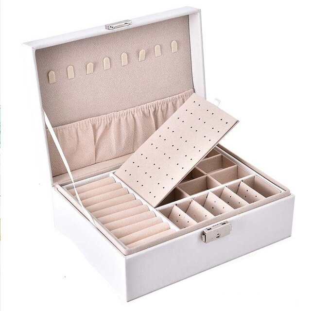 ESN Two Layer Leather Jewelry Organizer SPH-5 | Shopee Philippines