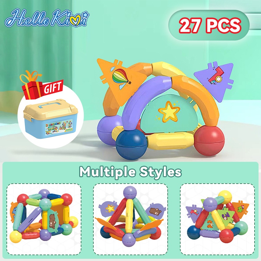 HelloKimi Stick 3D Building Blocks Stick DIY Blocks