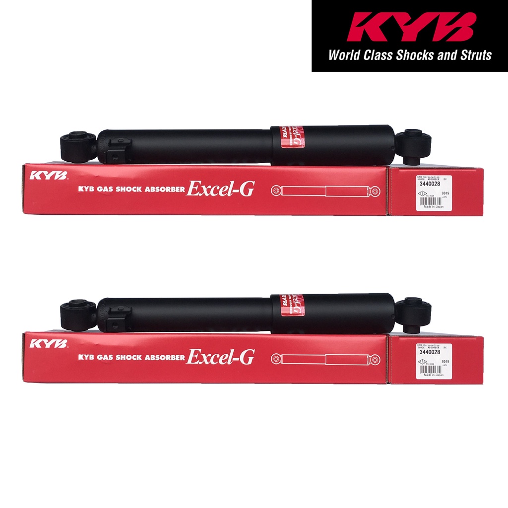 KYB 3440028 for Kia Sorento EX 2010 2012 Set of 2 Rear Gas Shock