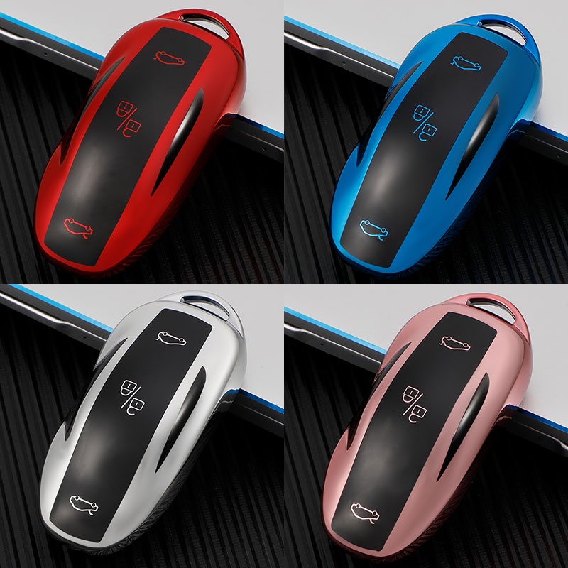LongJia Vmax RFI 175 Rmote Car TPU Black Key Cover Case Key Shell Fob ...