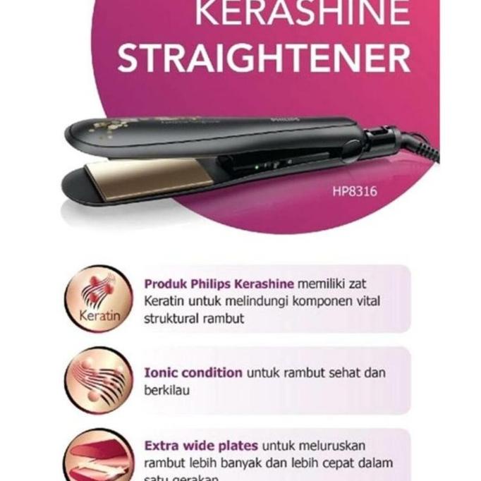 Philips 8316 hair top straightener