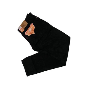 COD Korean jeans black pants stretch straight denim pants for mens | Shopee  Philippines
