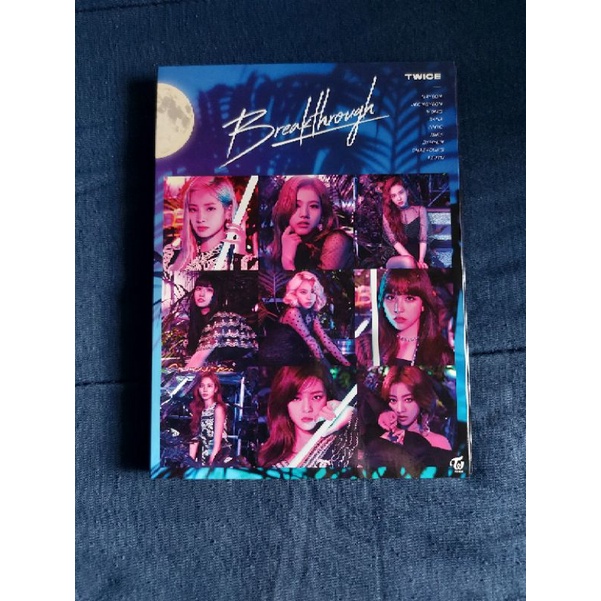 TWICE Japan Breakthrough Version B (Unsealed) | Shopee Philippines