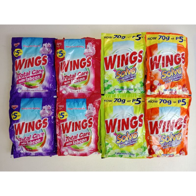 Wings Powder/Wings Detergent Powder 6pcs. Shopee Philippines