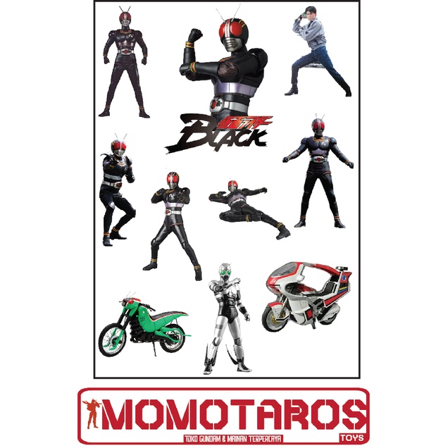 Kamen rider Black waterproof Sticker 1 pc | Shopee Philippines