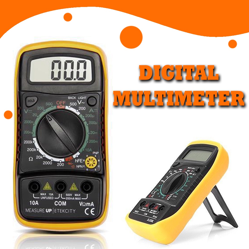 Luck⭐ XL830L DIGITAL MULTIMETER TESTER VOM Electronic Measurement