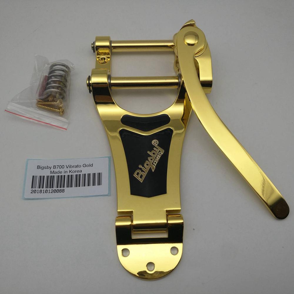 Wosthever Para Bigsby Guitarra Eléctrica Metal Tremolo Vibrato Bridge Tailpiece Parts Accesorios Para Instrumentos Musicales Plata - Foto 10