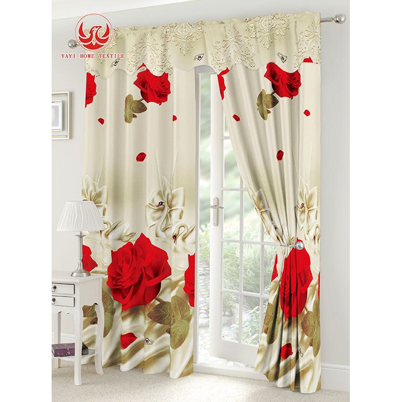 curtain semi cotton 1pc only without ring | Shopee Philippines
