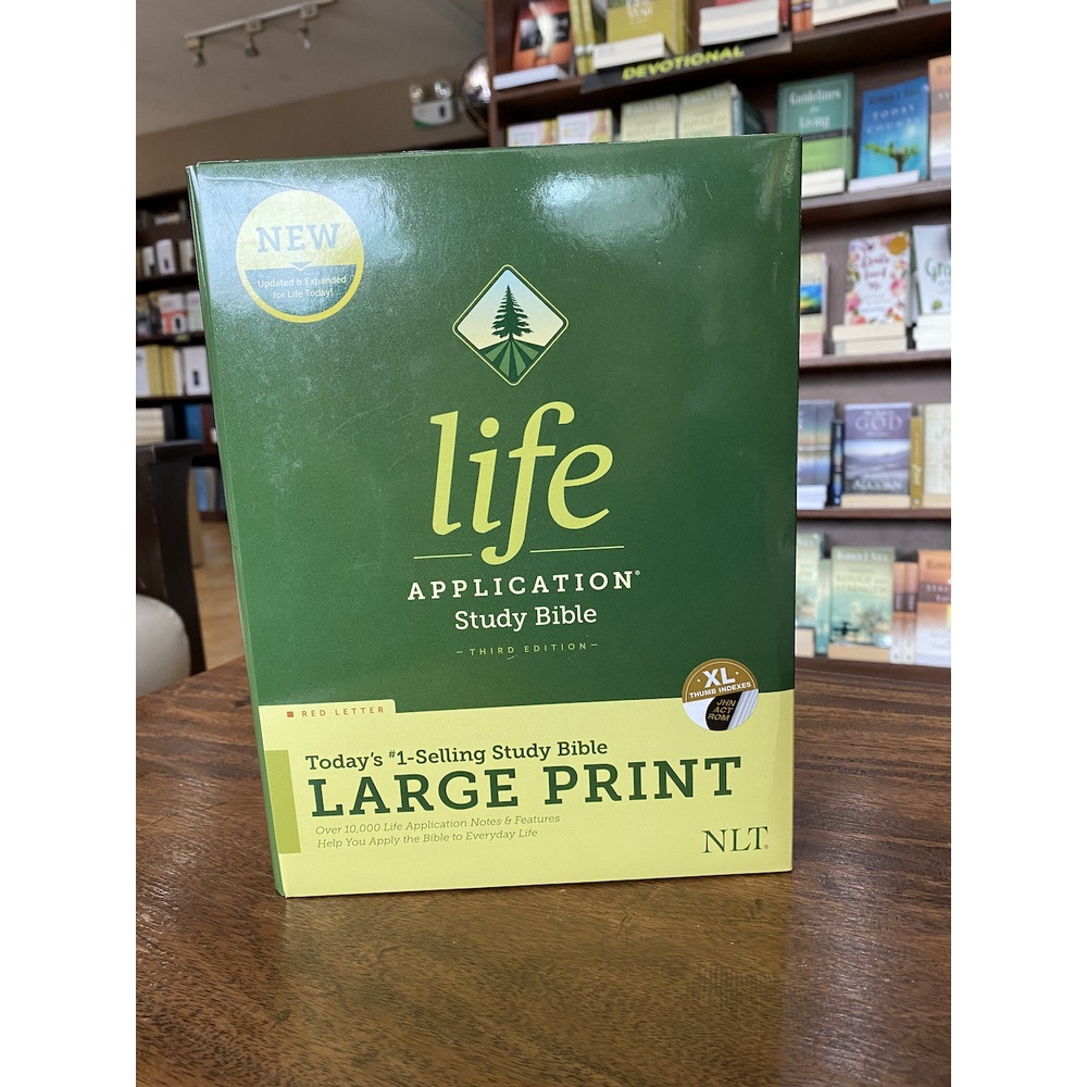 NLT Life Application Study Bible, Third Edition, Large Print (Hardcover ...