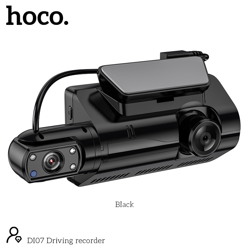 HOCO Di07 Full Hd 1080P Dash Cam Video Recorder Driving For Front And ...