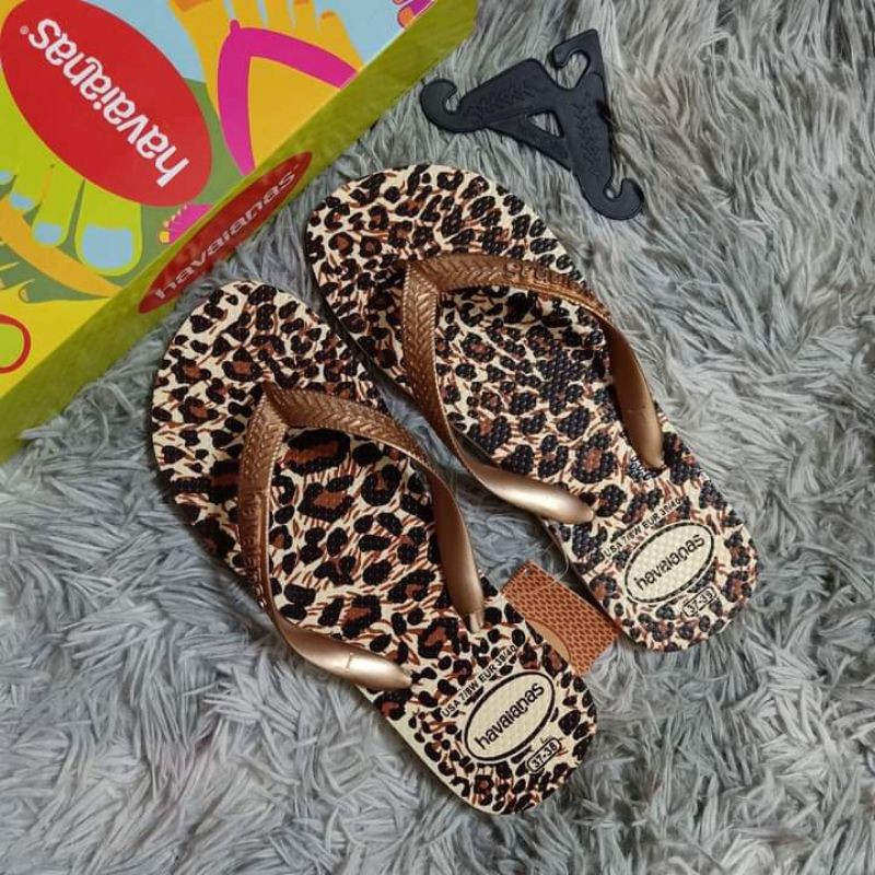 HAVAIANAS LEOPARD PRINT FOR WOMEN Shopee Philippines