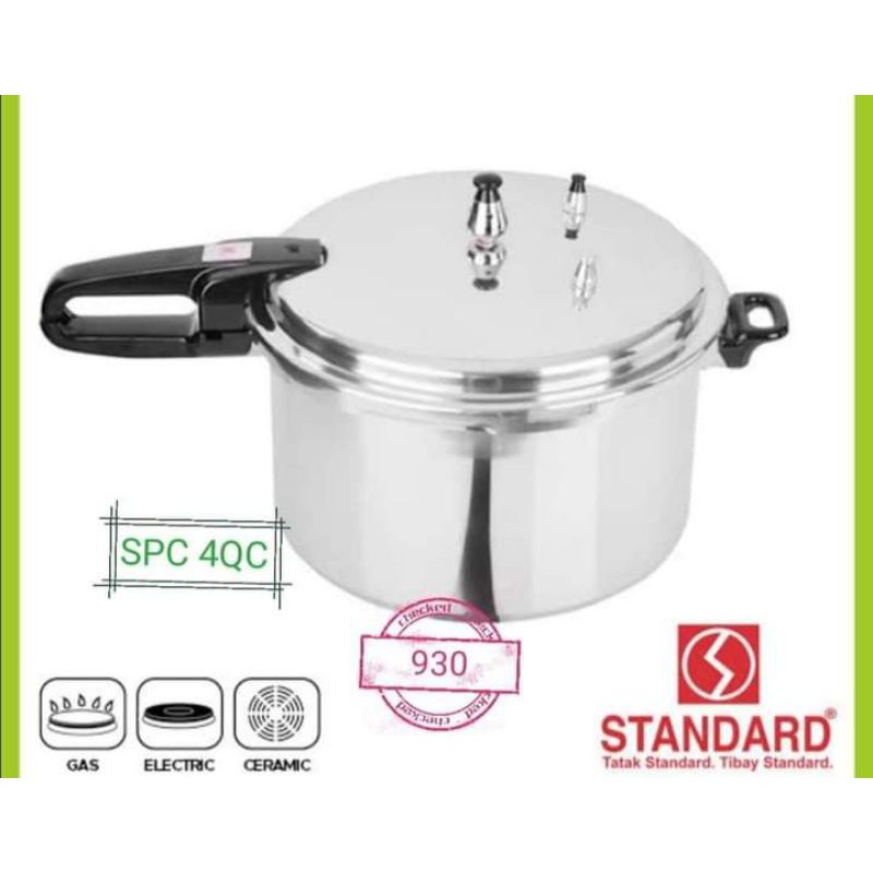 STANDARD Pressure Cooker 10 Quarts (9.4 Liters) SPC 10QC