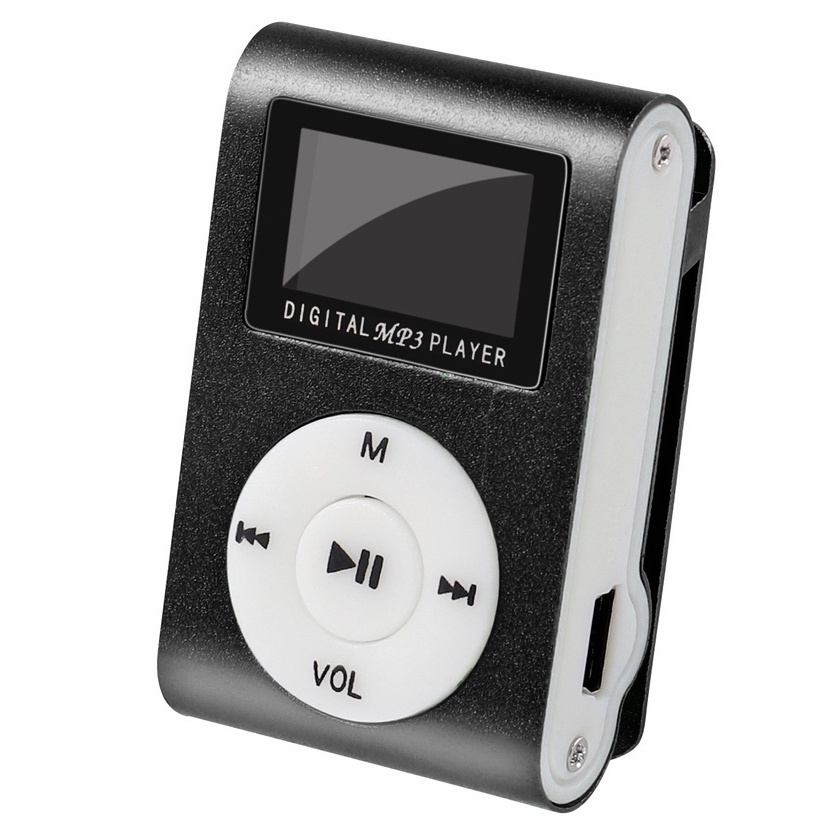 FORIOT MP3 Player with Clip Portable HiFi USB Mini Music Walkman Media