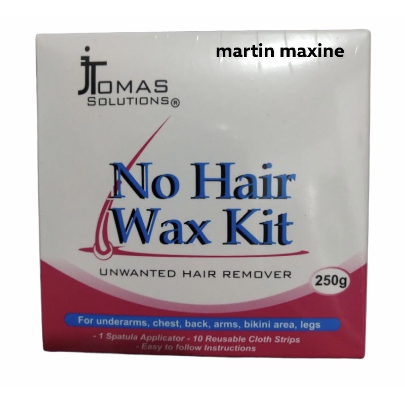 JTOMAS NO HAIR WAX KIT ( UNWATED HAIR REMOVER ) Shopee Philippines