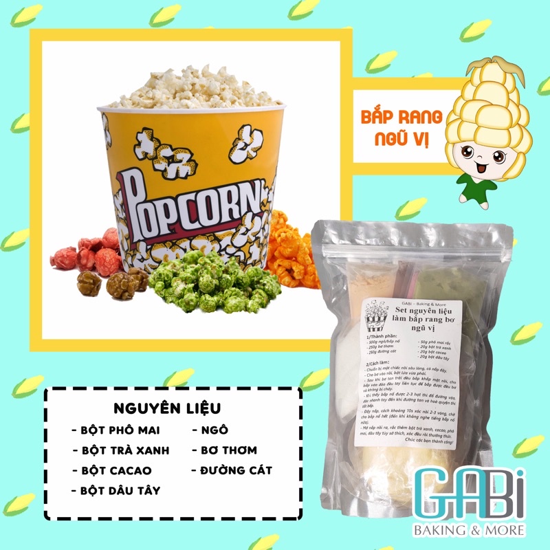 Five-spice popcorn (ingredient set) | Shopee Philippines
