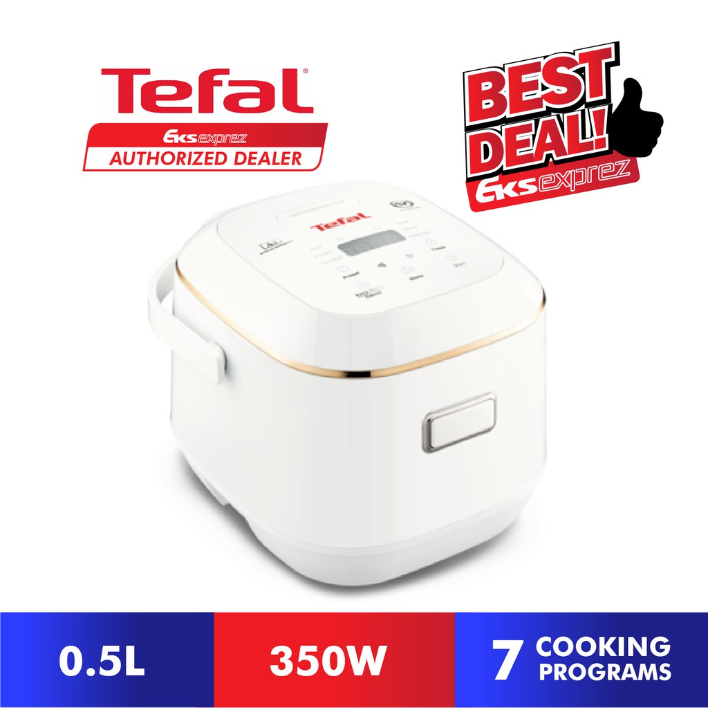 Tefal Mini Spherical Bowl Rice Cooker With Fuzzy Logic (0.7L) RK6011