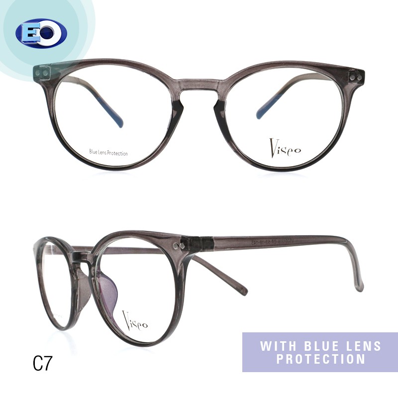 Eo Viseo Vs201209 Non Graded Anti Radiation Eyeglasses For Men And Women Shopee Philippines 3676