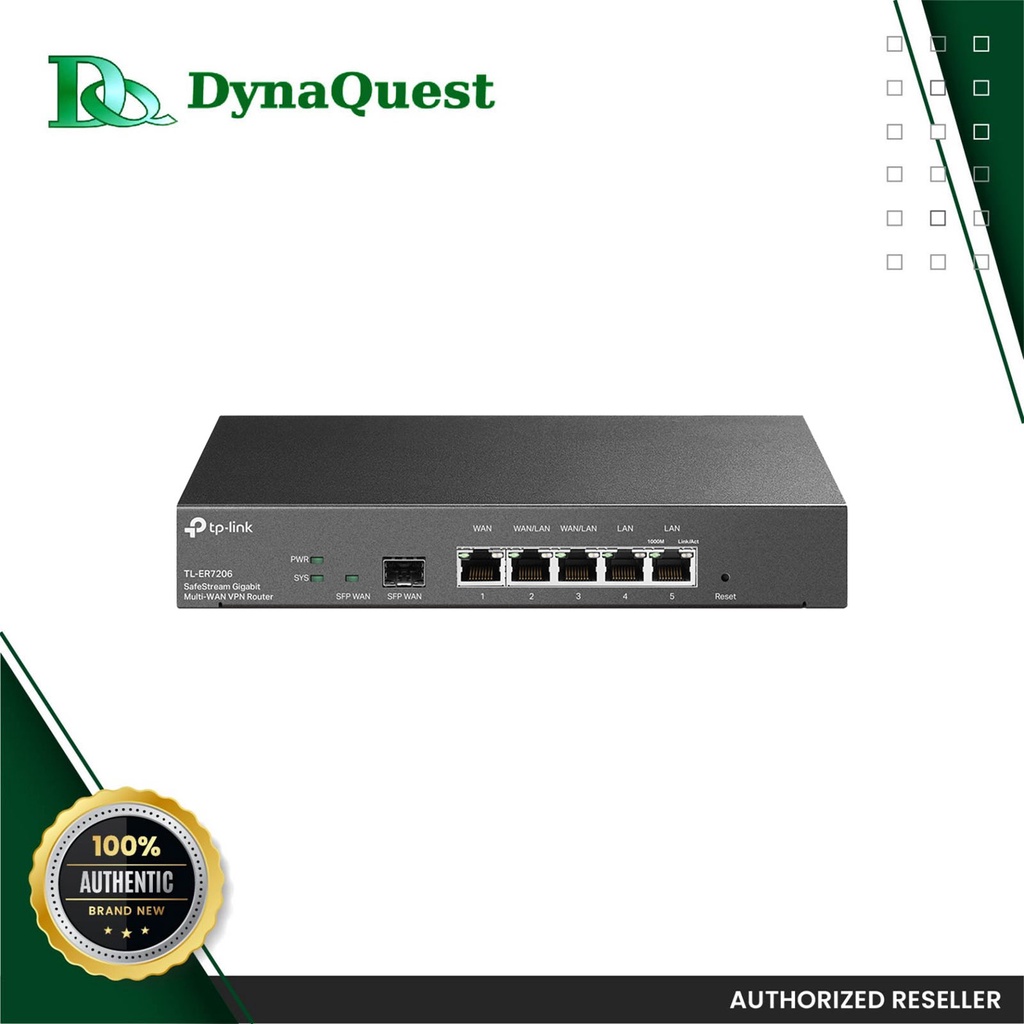 TP-Link ER7206 Safestream Gigabit Multi-Wan VPN Router | Shopee Philippines