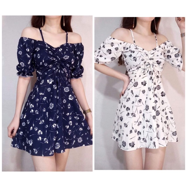 DIOSA FLORAL OFF SHOULDER DRESS Shopee Philippines