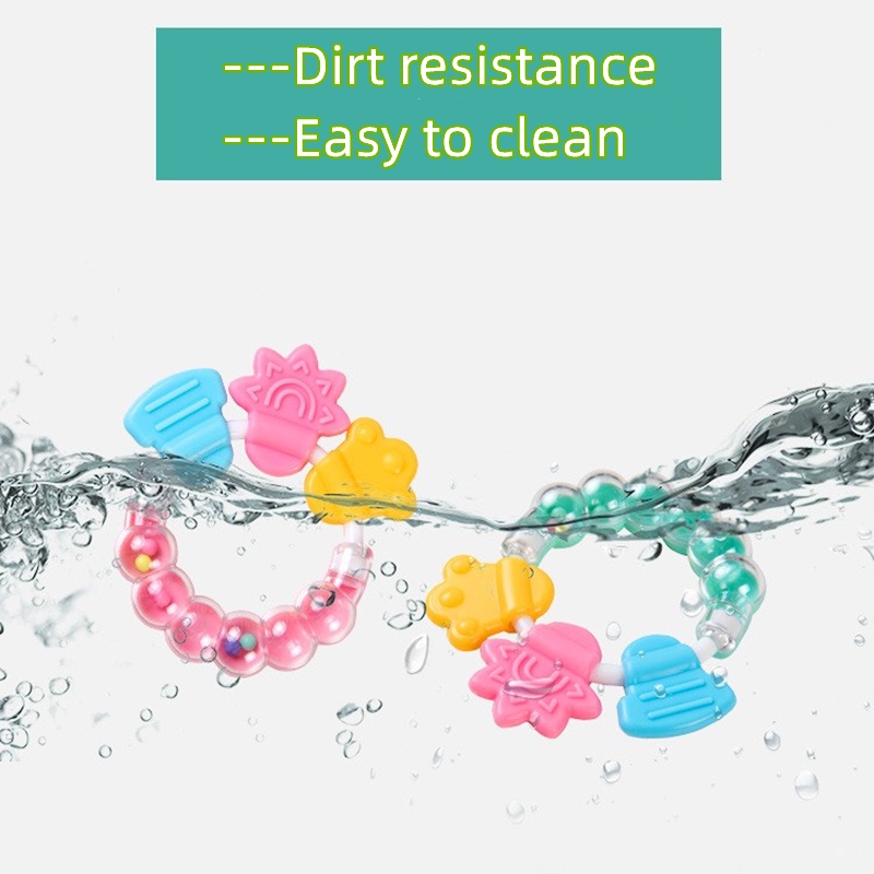 baby silicone Hand Hold teether Toddler Safety Early Educational Molar ...