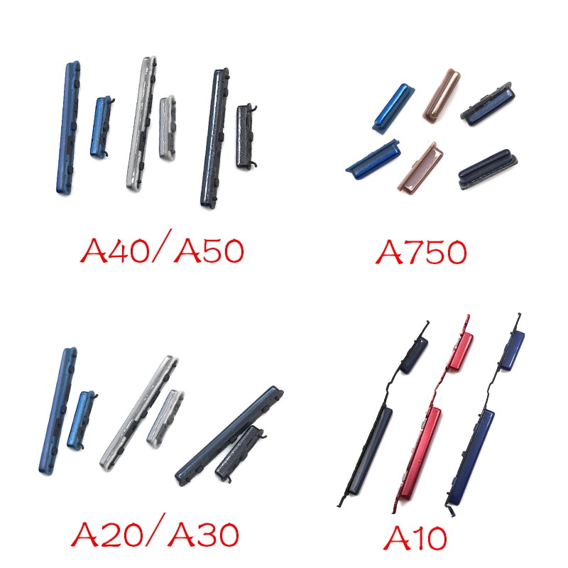 Side Power ON OFF Button Volume Key Switch Button For Samsung A10 A105F ...