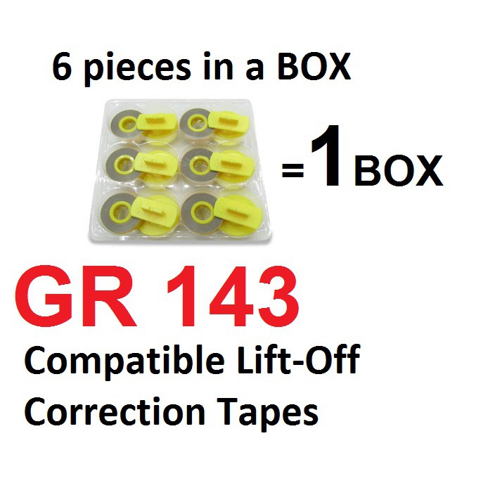 GR143 Typewriter Lift Off Tape Typewriter Eraser Typewriter Correction ...