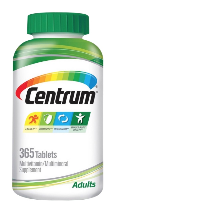 CENTRUM Multivitamins for ADULT 30 Tablets Repacked Complete Vitamin C