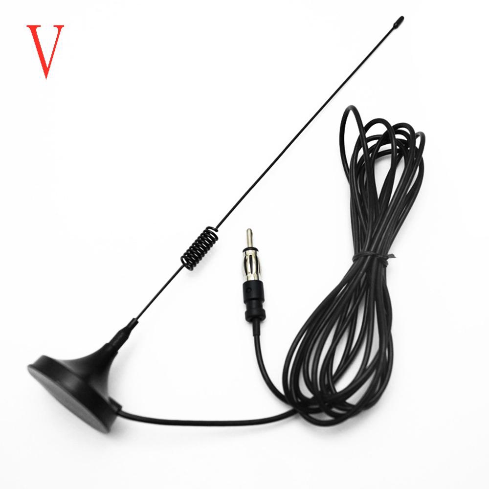 New Black 3 inch Car Antenna FM AM Radio Antenna Aerial Signal Booster  Universal