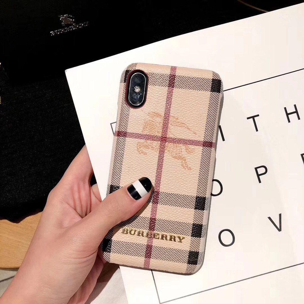 Burberry plaid 2024 iphone 6 case