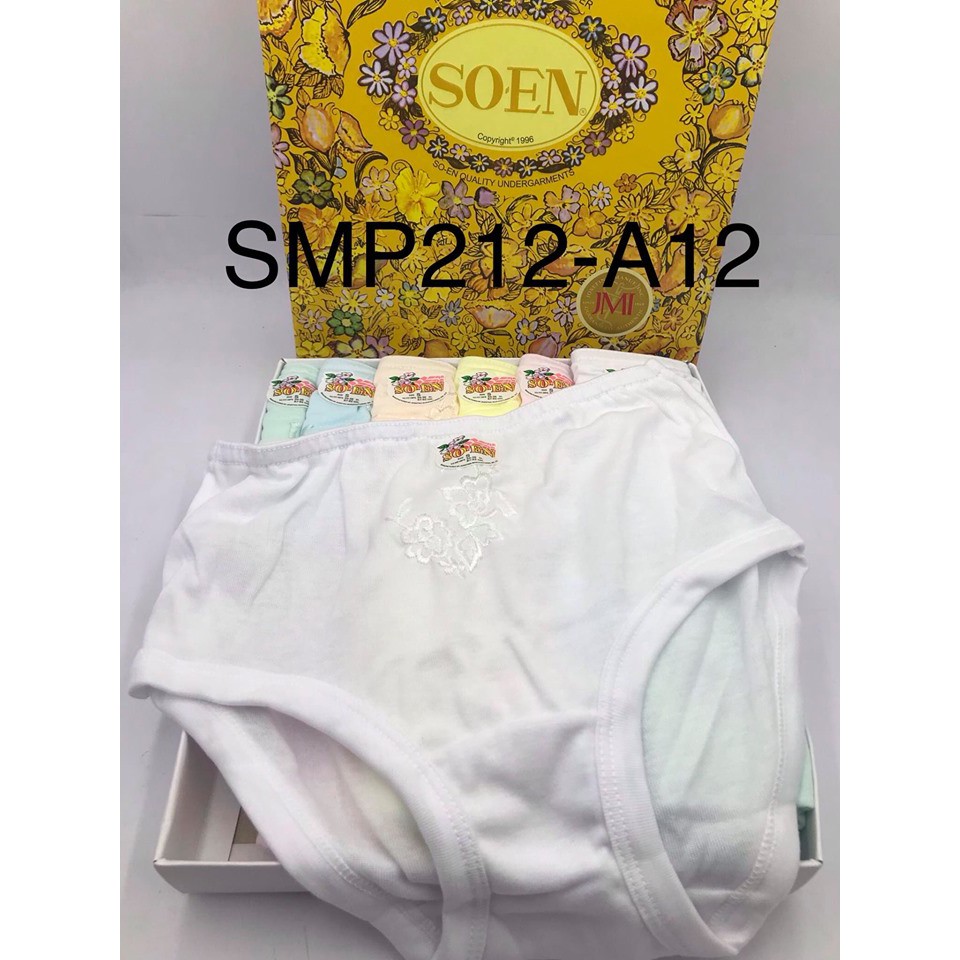 SMP212 SO-EN semi panty for ladies (6pcs. or 12 pcs.)