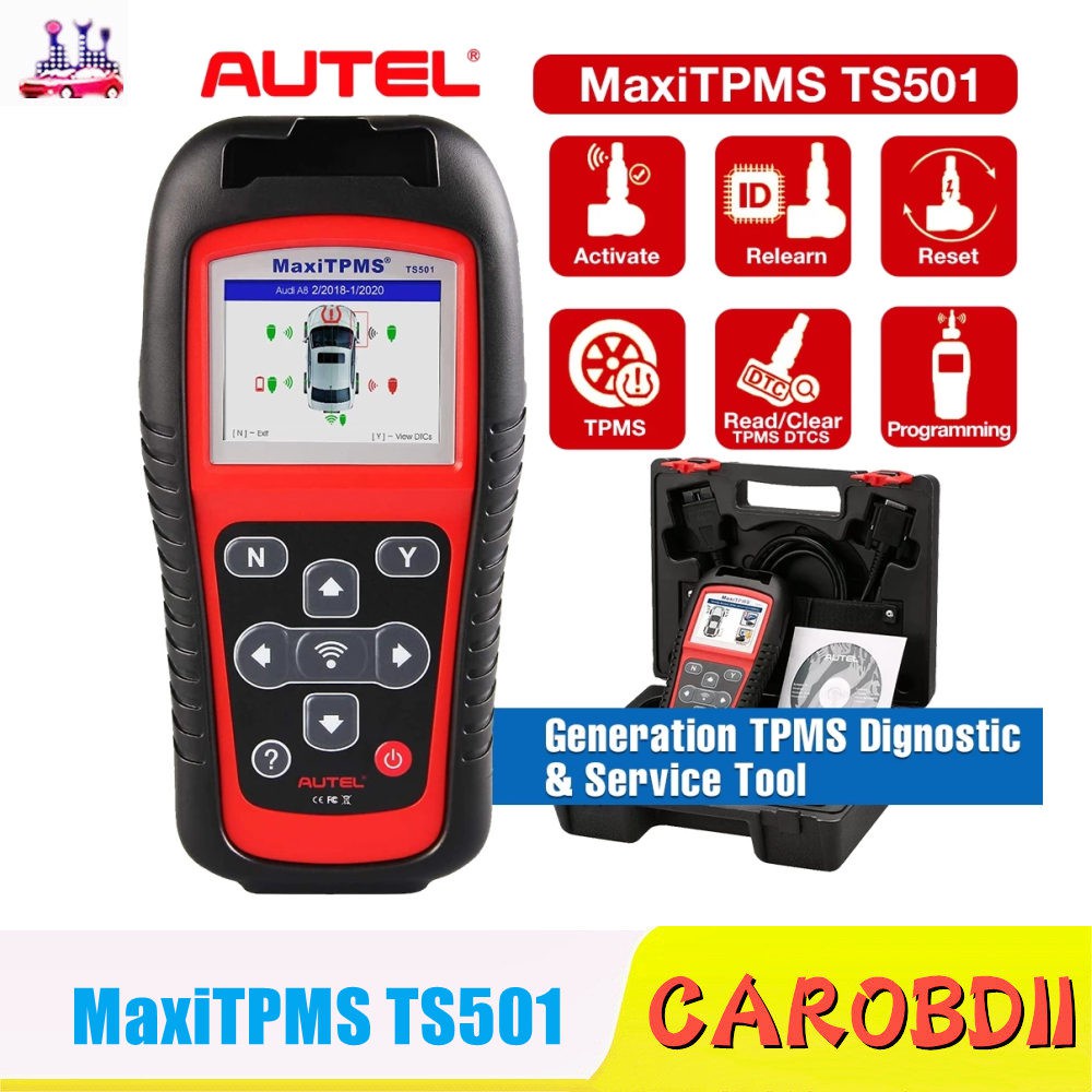 Autel MaxiTPMS TS501 TPMS Activation MXSensor Programming OBDII