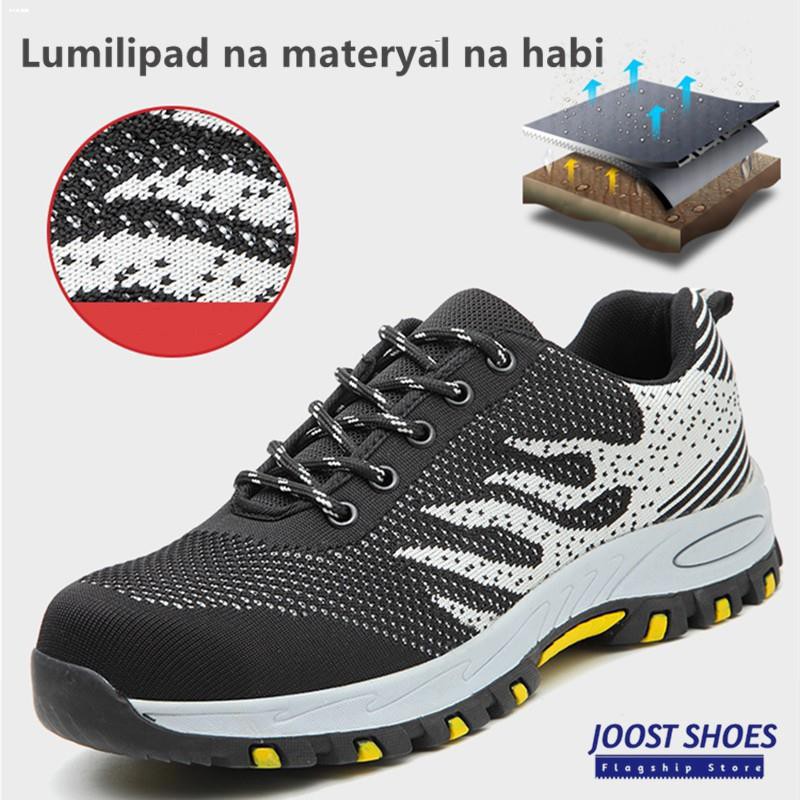 nike shoe☸۞JOOST Steel toe shoes, breathable safety shoes, men's shoes,  anti-smash and anti-puncture | Shopee Philippines
