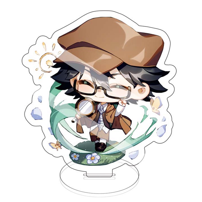6PCS Anime Figure Cake Toppers – Dazai Osamu, Chuuya Action Figures For Decoration, Gifts For Fans