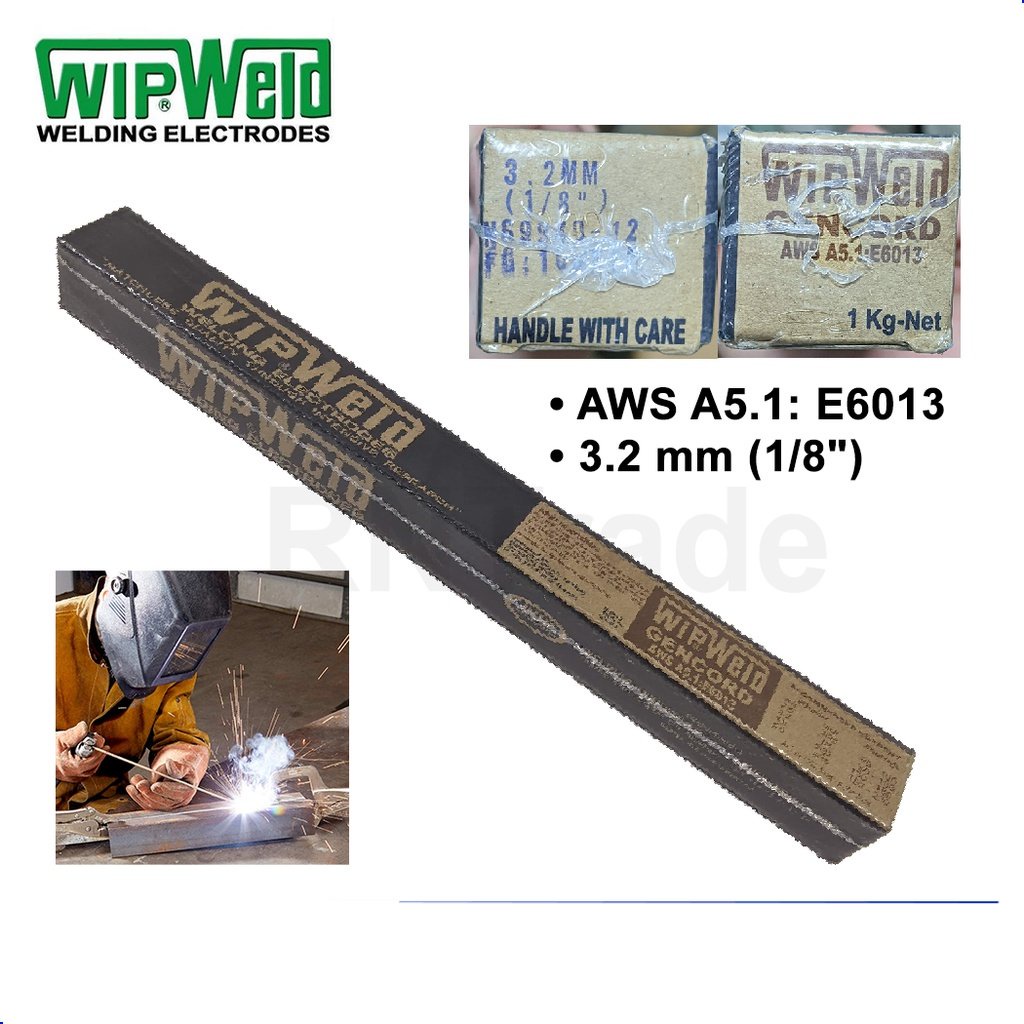 GENCORD WIPWELD Welding Rod AWS A5.1: E6013 [3.2 mm (1/8