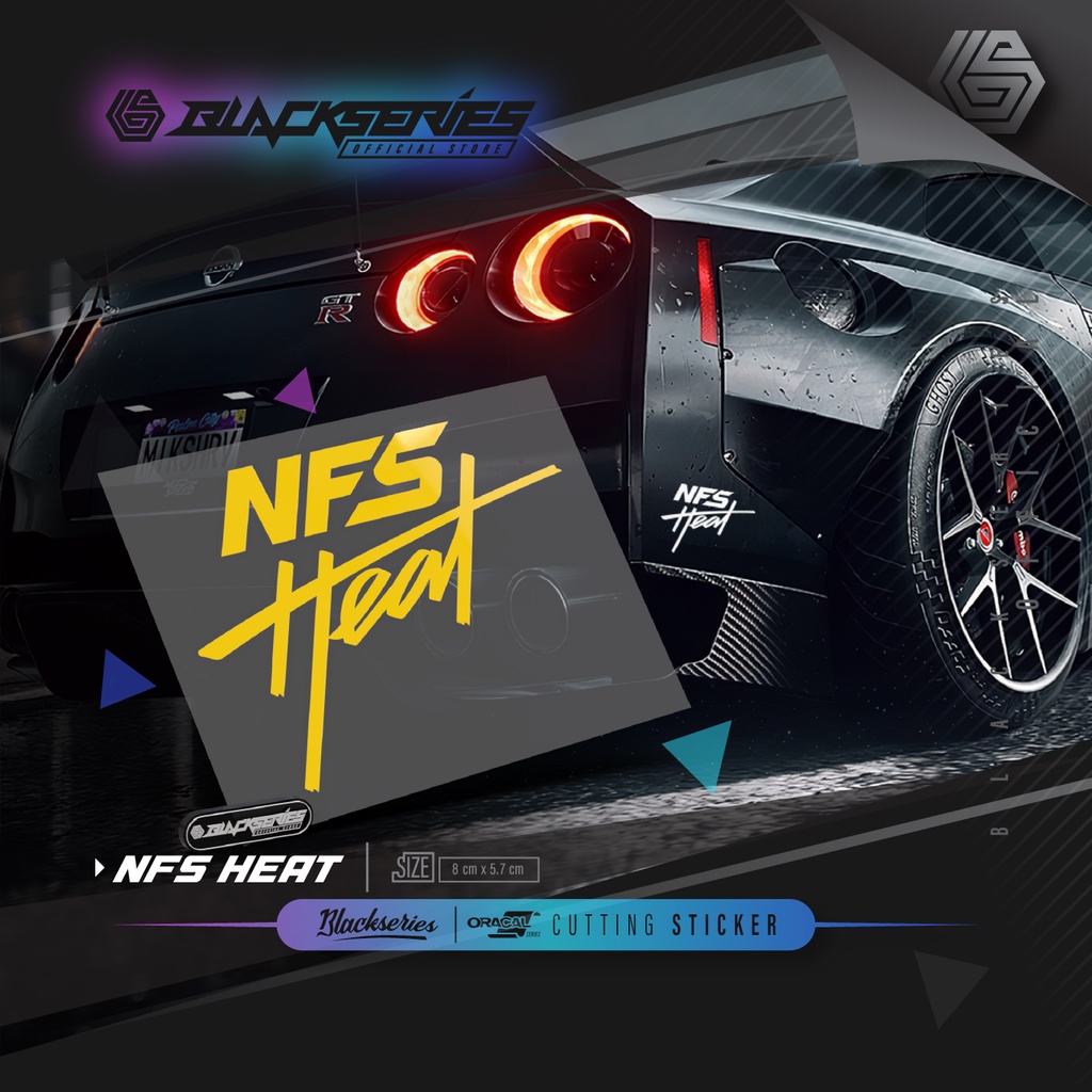 NFS Heat Cutting Sticker | NFS Heat Sticker | Need For Speed Sticker ...