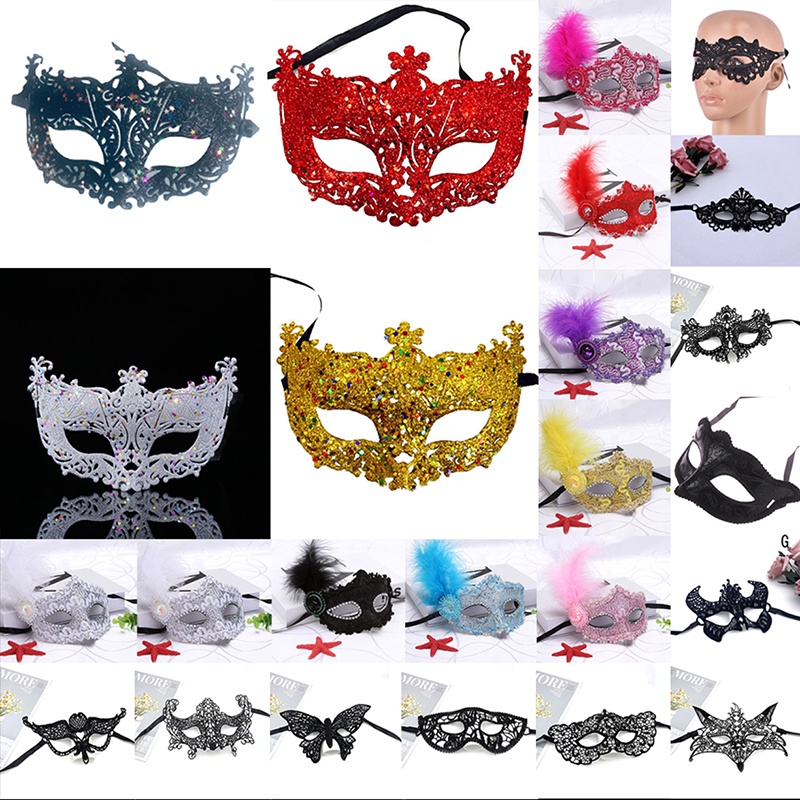 [cxGUYU] Luxury Masquerade Mask Women Eye Mask For Halloween