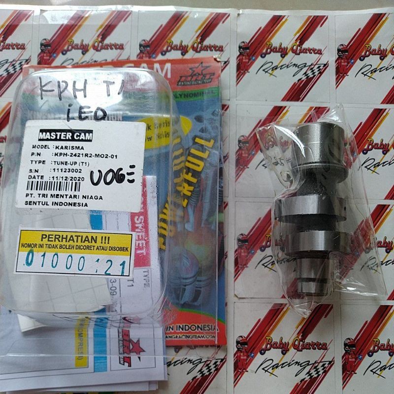 As KEM MASTER CAM SHAFT BRT RACING HONDA KARISMA SUPRA X KHARISMA 125 ...