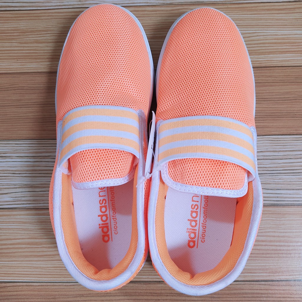 Adidas neo shop cloudfoam orange