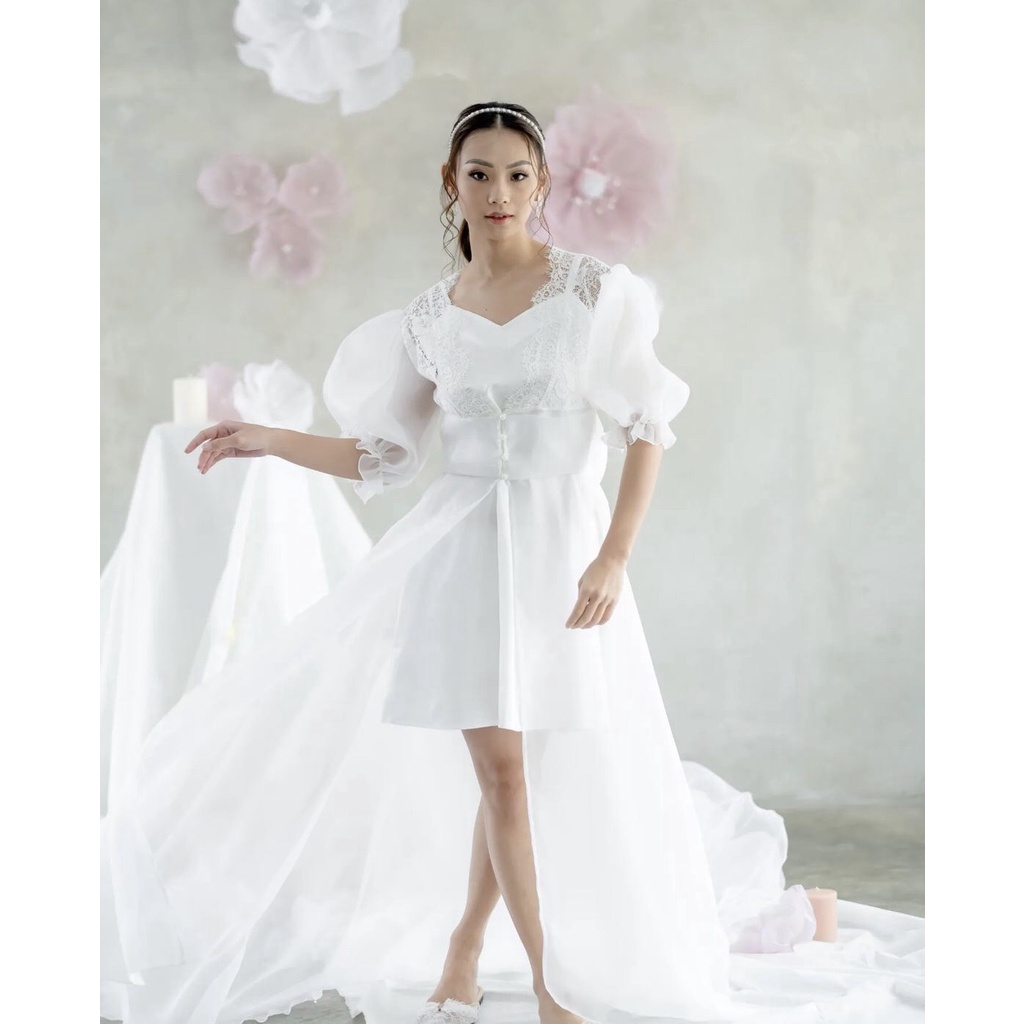 Clea Ribbon Robe / Wedding Robe / Bride Robe / Bride Kimono / Robes ...