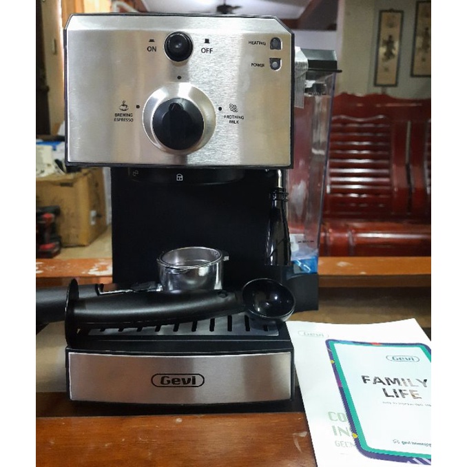 Gevi Coffee Machine GECMD627BKU 1300W 1.25L Shopee Philippines