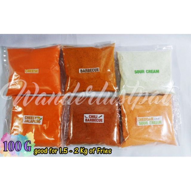 Powder flavorings for Fries / nachos for your cravings | Shopee Philippines