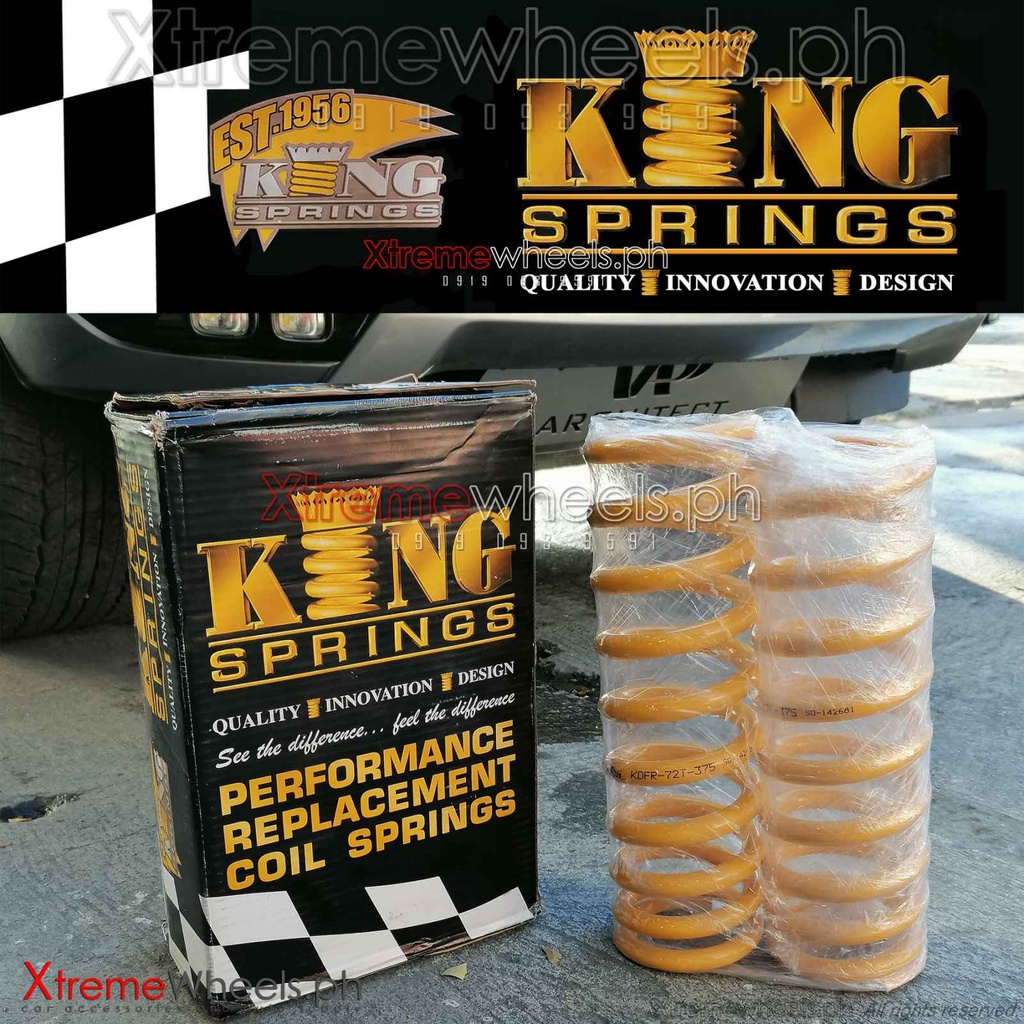 Toyota Fortuner 4x4 / Hilux 4x4 All Yr Model Front King Coil Spring