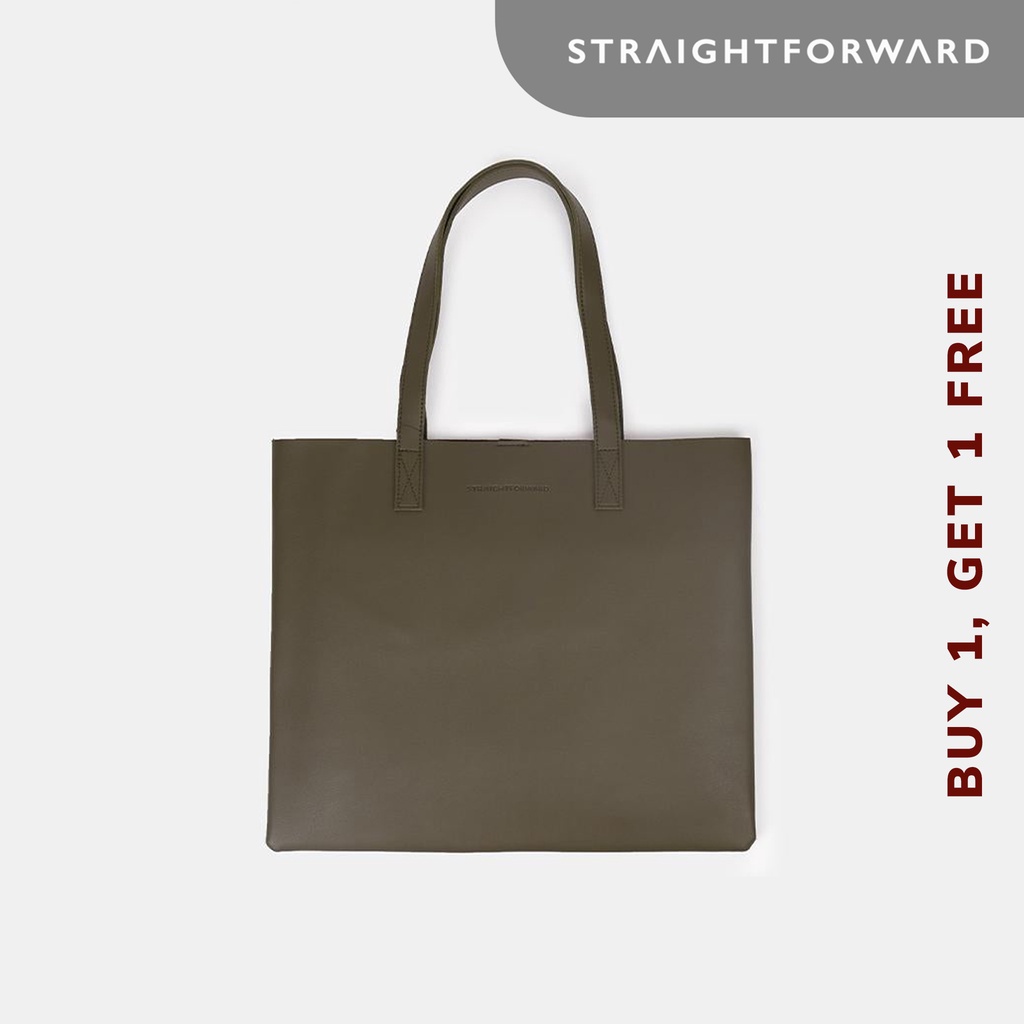 Straightforward DVL Landscape Tote Bag (without Magnetic Snap) | Shopee ...